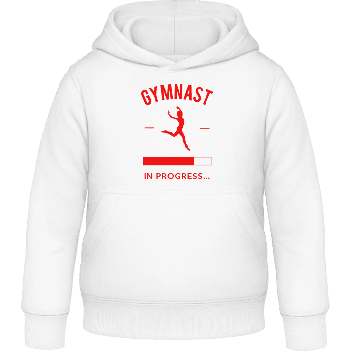 Gymnast in Progress Kids Hoodie contain pic