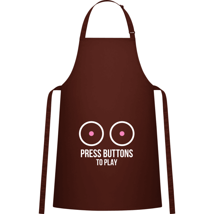 Press Buttons To Play Förkläde för matlagning contain pic