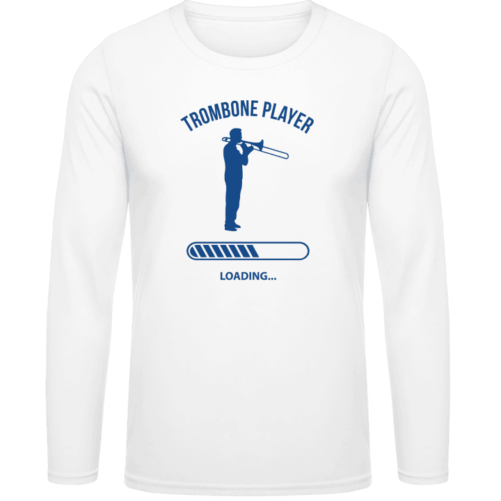 Trombone Player Loading T-shirt à manches longues contain pic