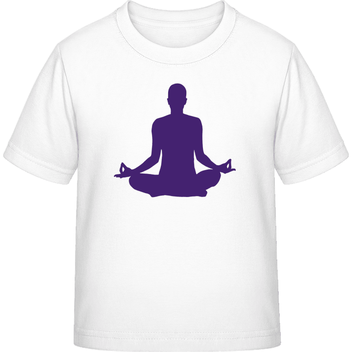 Yoga Meditation Scene Kinderen T-shirt contain pic