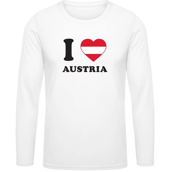 I Love Austria Fan Langermet skjorte 0 image