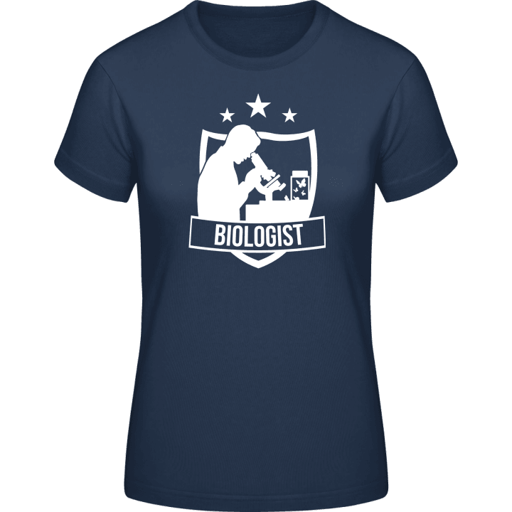 Biologist Silhouette Star Vrouwen T-shirt contain pic