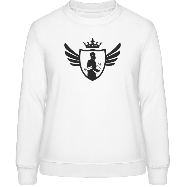 Engineer Coat Of Arms Design Felpa donna contain pic