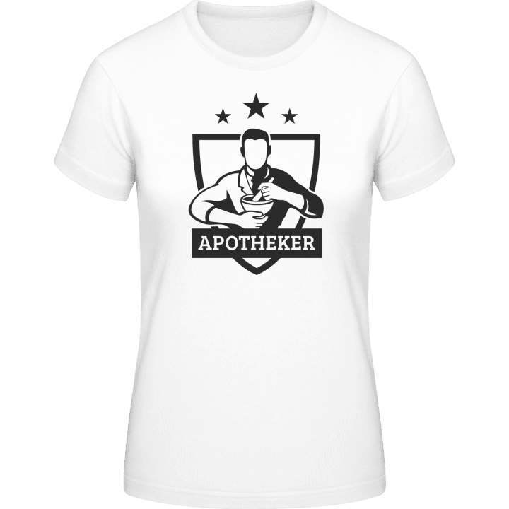 Apotheker Wappen T-shirt för kvinnor contain pic