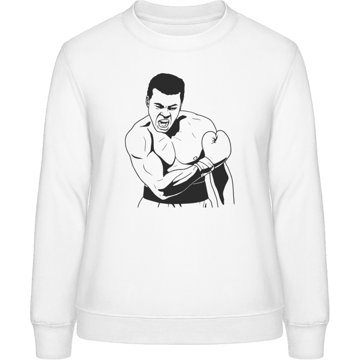 Ali Boxing Women Sweatshirt contain pic