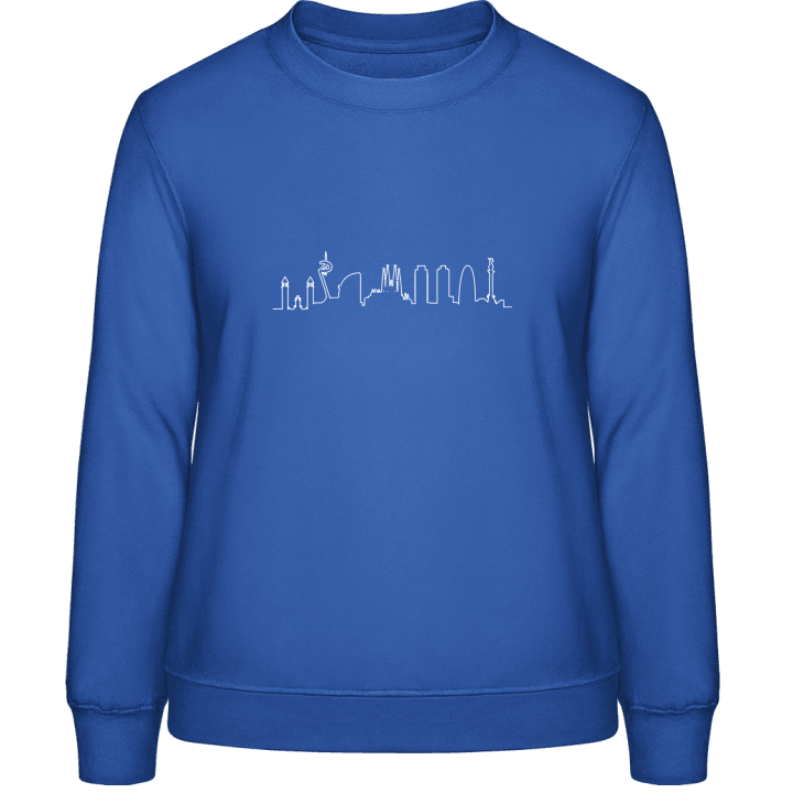 Barcelona Skylne Sweatshirt för kvinnor contain pic