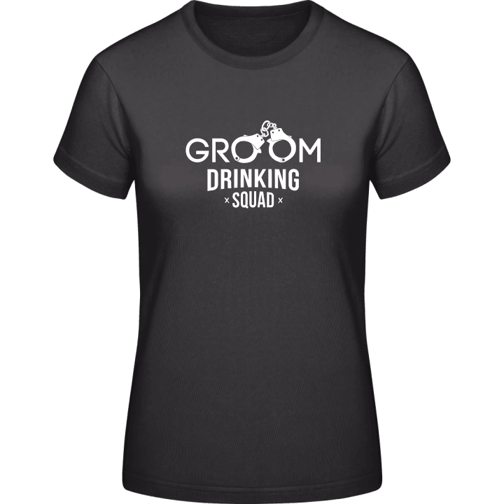 Groom Drinking Squad T-shirt för kvinnor 0 image