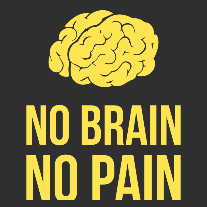 No Brain No Pain Hættetrøje til børn 0 image