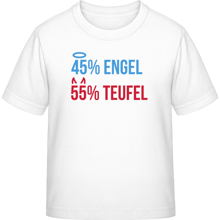 45% Engel 55% Teufel T-shirt pour enfants contain pic