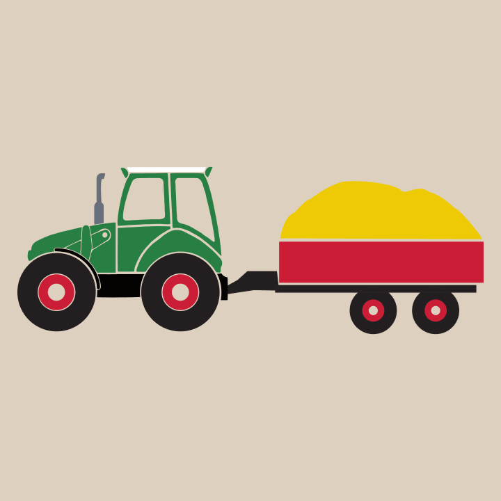 Tractor Illustration Väska av tyg 0 image