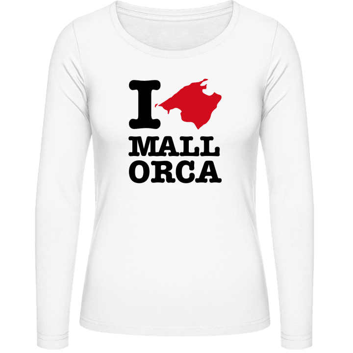I Love Mallorca T-shirt à manches longues pour femmes contain pic