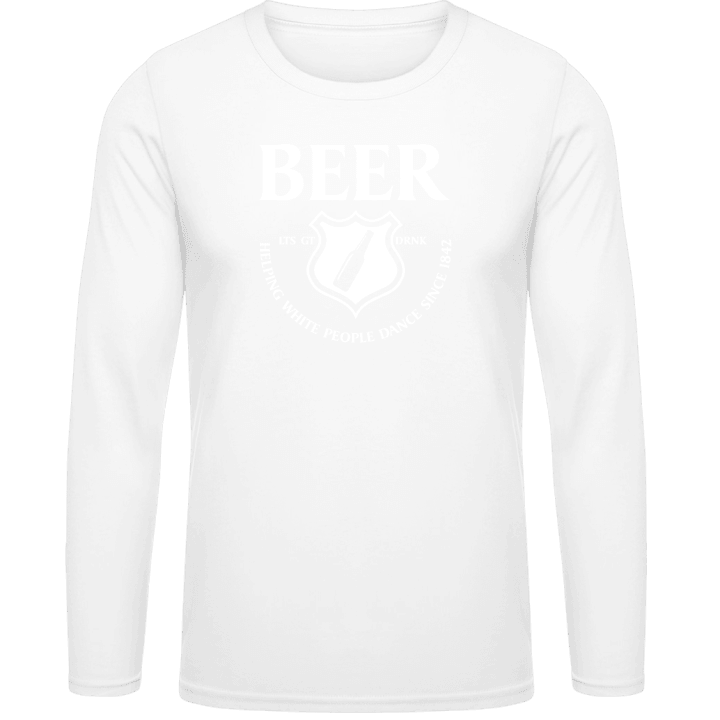 Beer Helping People T-shirt à manches longues contain pic