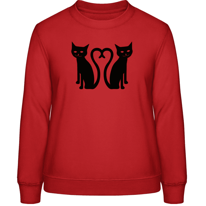 Cat Romance Sweatshirt för kvinnor 0 image