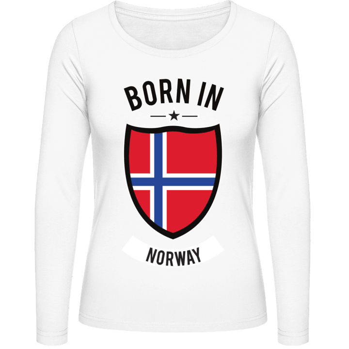 Born in Norway T-shirt à manches longues pour femmes 0 image