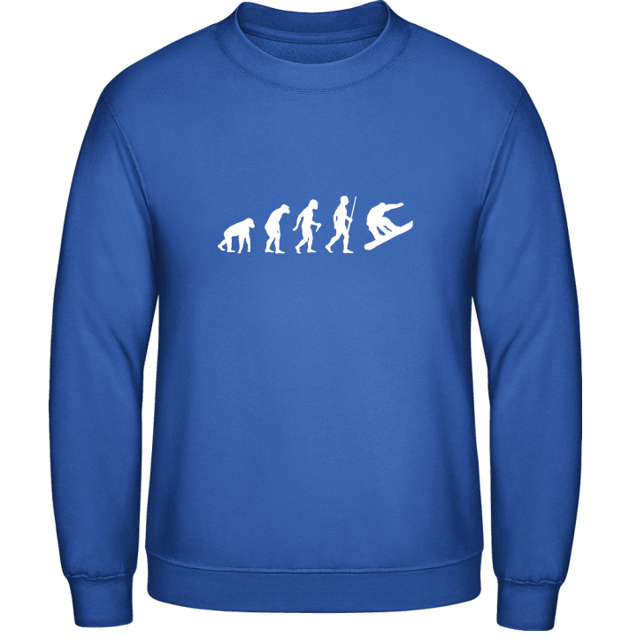 Snowboarder Progress Sweatshirt contain pic