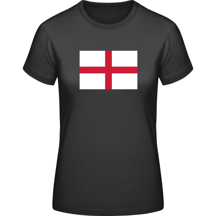 Flag of England T-skjorte for kvinner contain pic