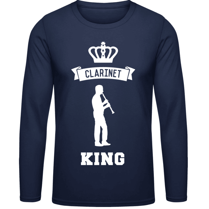 Clarinet King T-shirt à manches longues contain pic