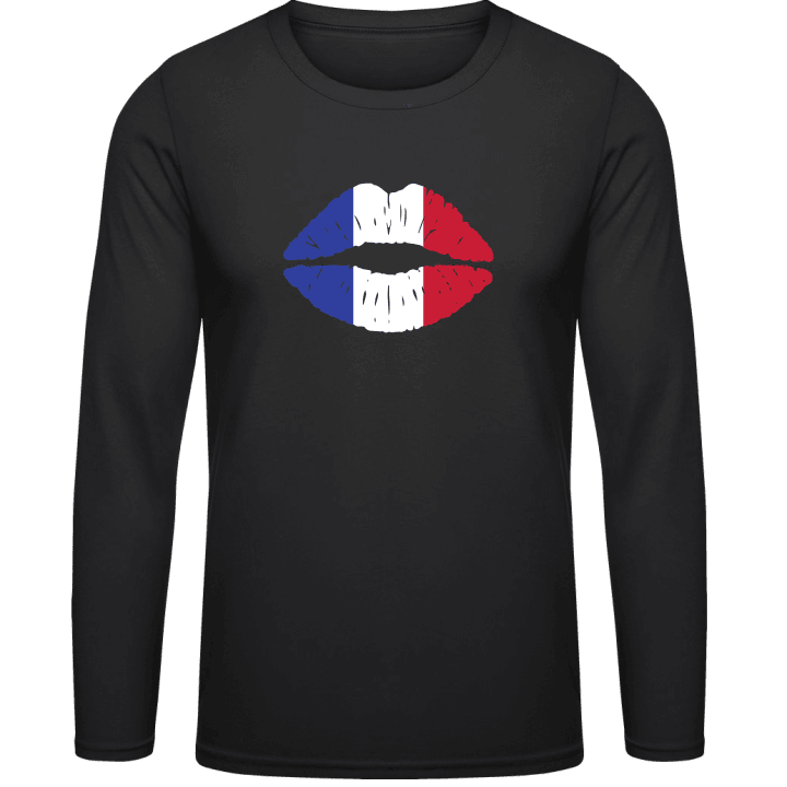 French Kiss Flag Shirt met lange mouwen contain pic