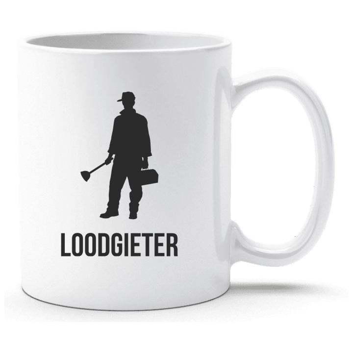 Loodgieter Silhouette Beker contain pic