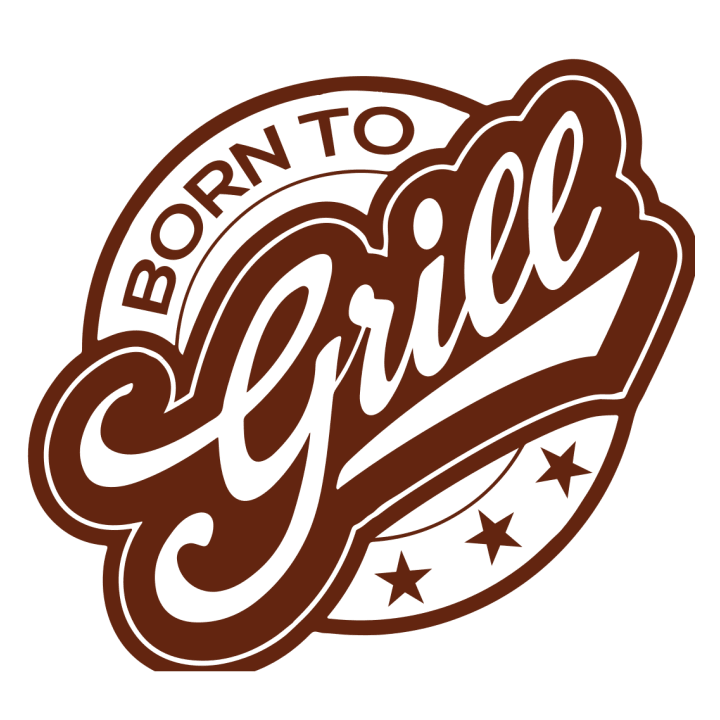 Born To Grill Logo T-shirt för bebisar 0 image