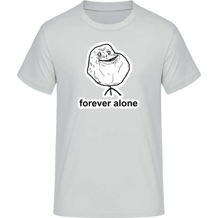 Forever Alone Crying Meme Maglietta 0 image