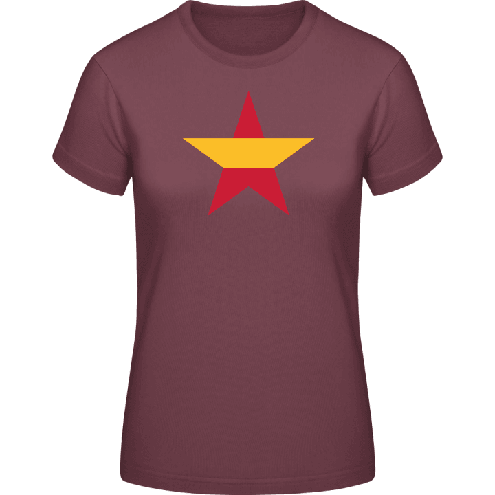 Spanish Star T-skjorte for kvinner contain pic