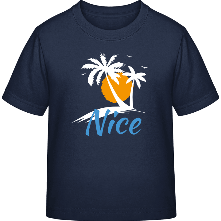 Nice France T-shirt för barn contain pic