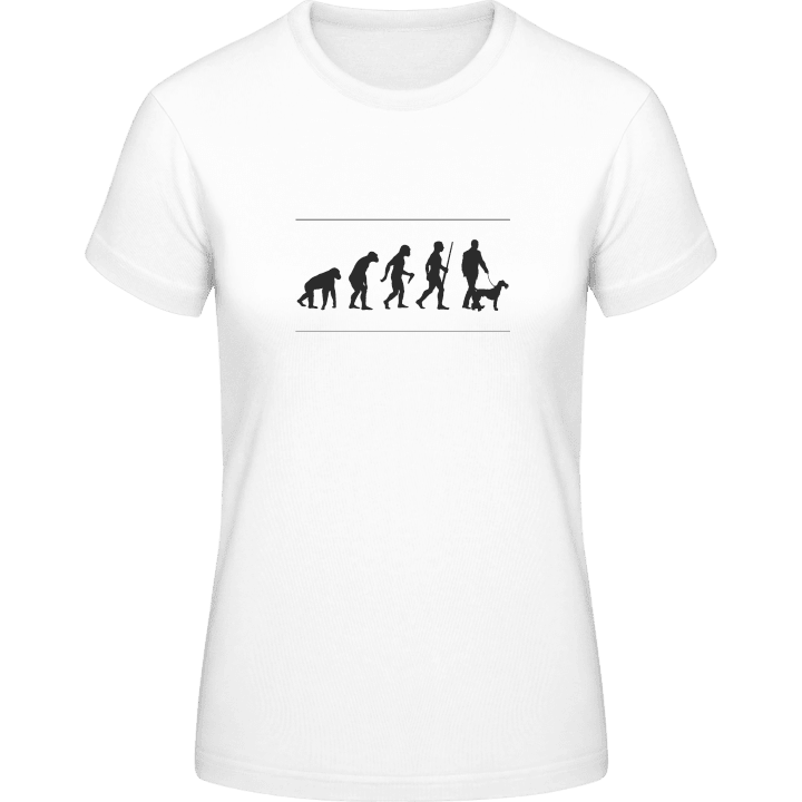 Funny Dog Evolution T-shirt för kvinnor 0 image