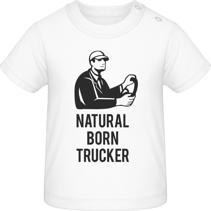 Natural Born Trucker Baby T-skjorte 0 image