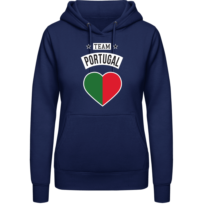 Team Portugal Heart Vrouwen Hoodie contain pic