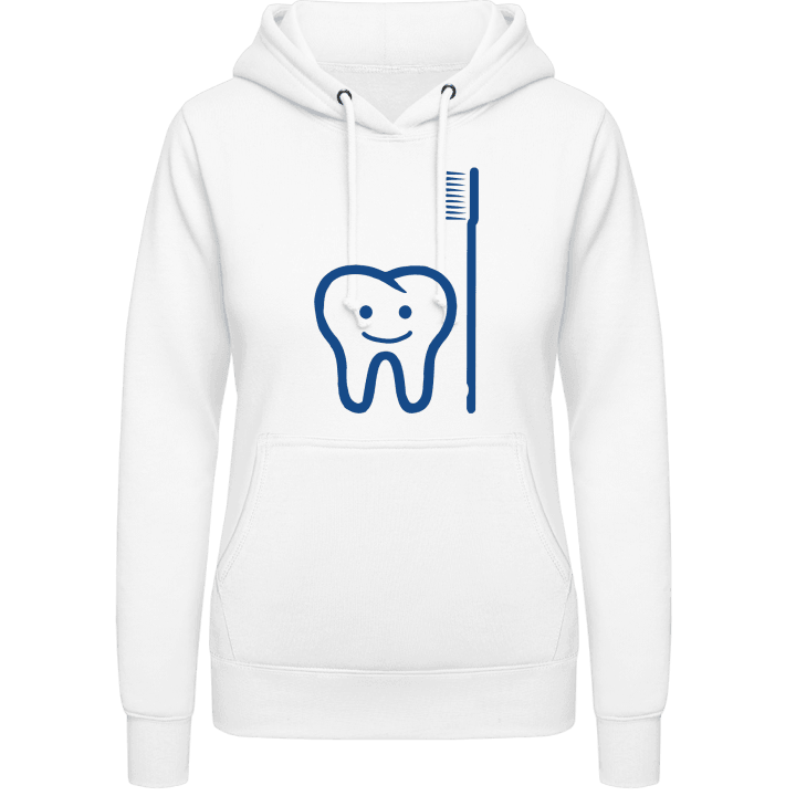 Tooth Cleaning Sudadera con capucha para mujer contain pic