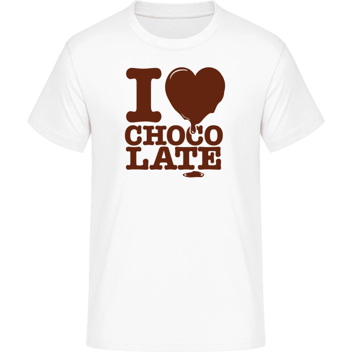 I Love Chocolate Camiseta contain pic