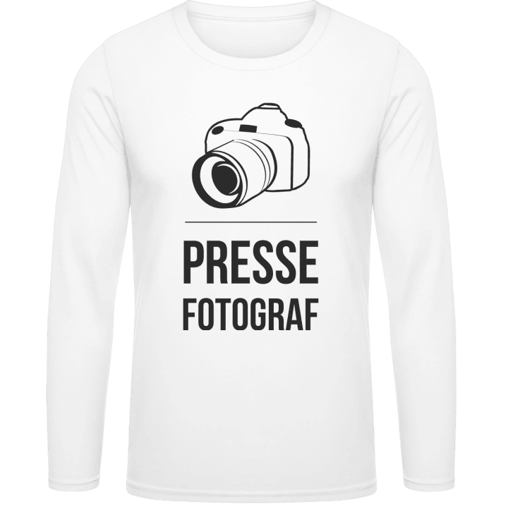 Pressefotograf Shirt met lange mouwen contain pic