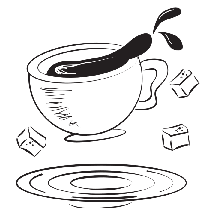 Coffee Illustration Borsa in tessuto 0 image