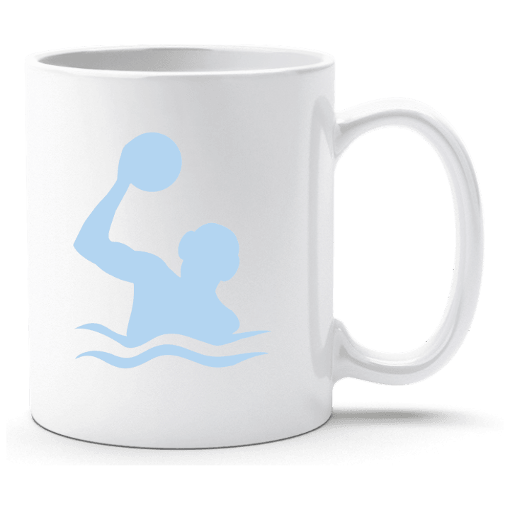 Water Polo Silhouette Tasse contain pic