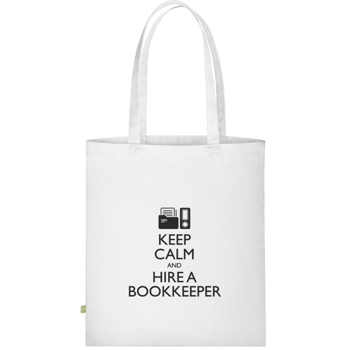 Keep Calm And Hire A Bookkeeper Stofftasche 0 image