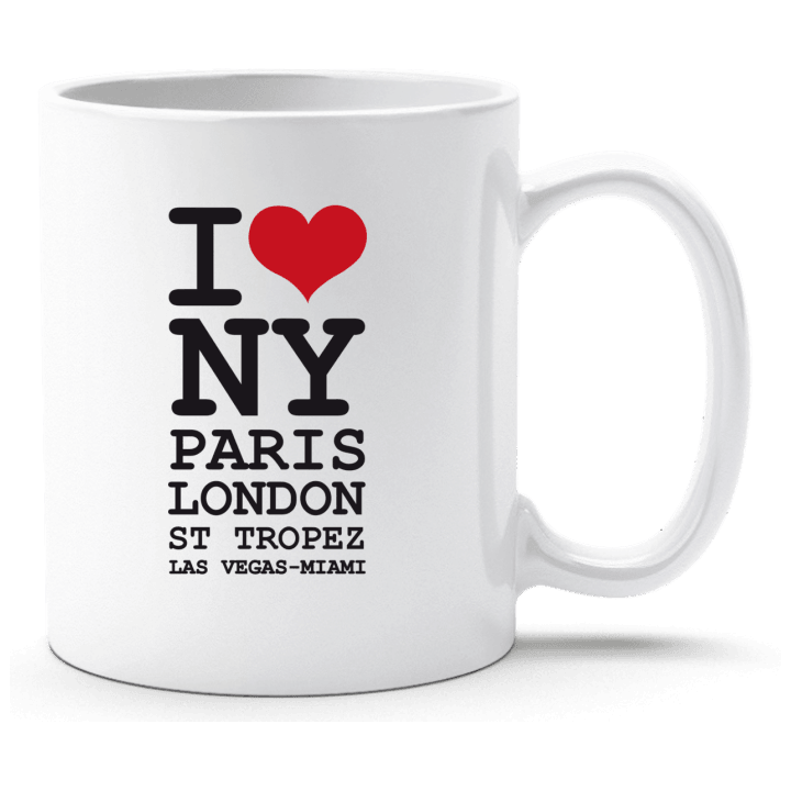 I Love NY Paris London Cup contain pic