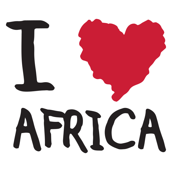 I Love Africa Vrouwen T-shirt 0 image