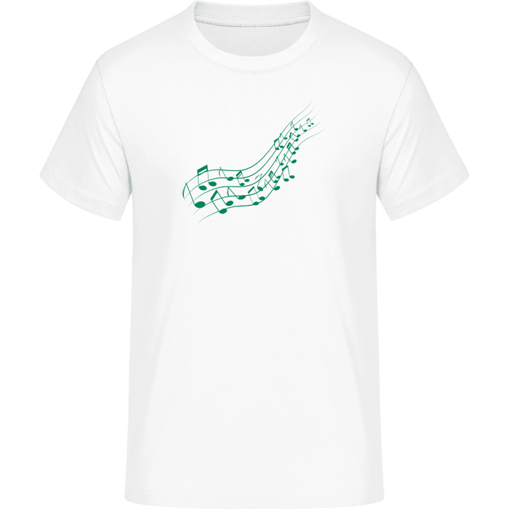 Music Notes Illustration T-Shirt contain pic