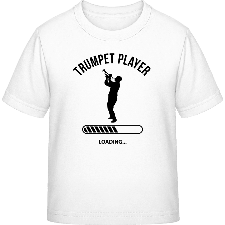 Trumpet Player Loading T-shirt för barn contain pic