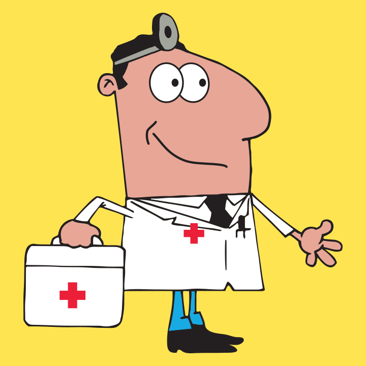 Doctor Medic Comic Character Stoffpose 0 image