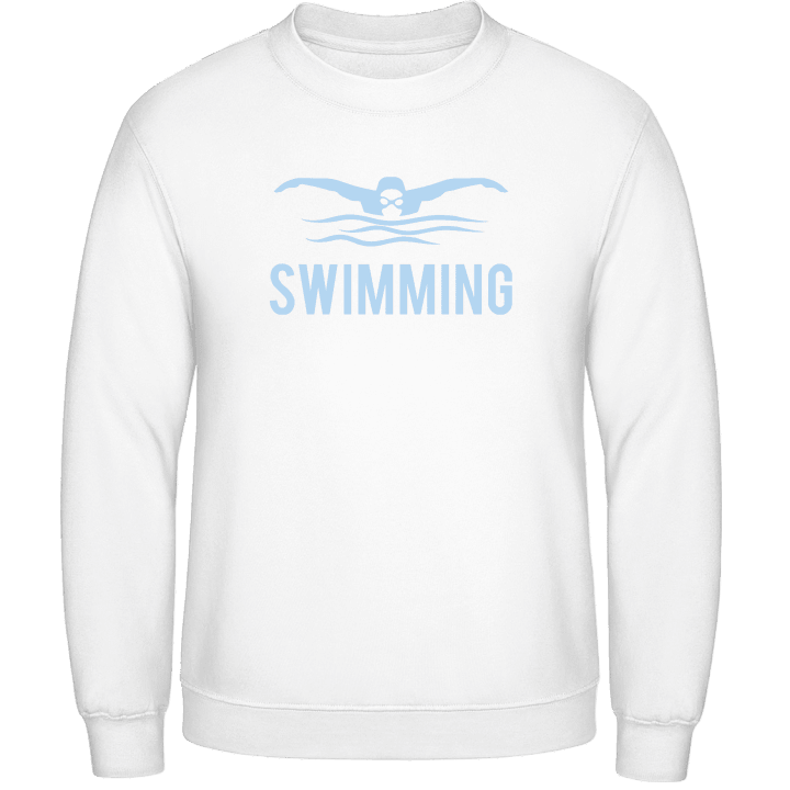 Swimming Silhouette Sweatshirt contain pic