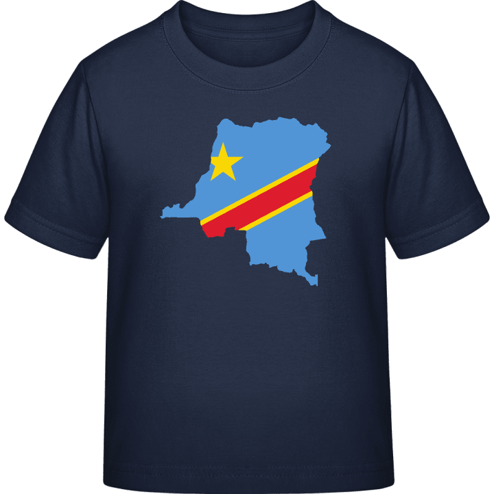 Kongo Map Camiseta infantil contain pic