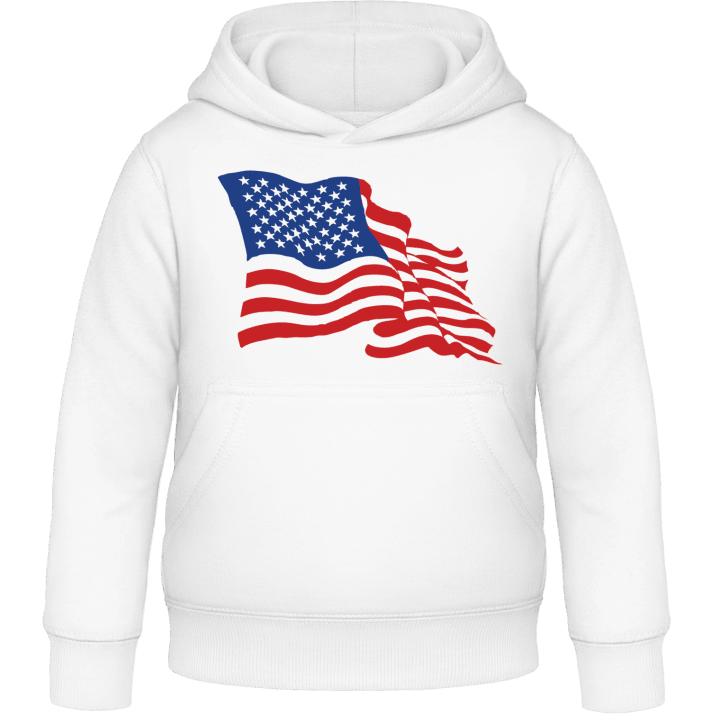 Stars And Stripes USA Flag Sweat à capuche pour enfants contain pic