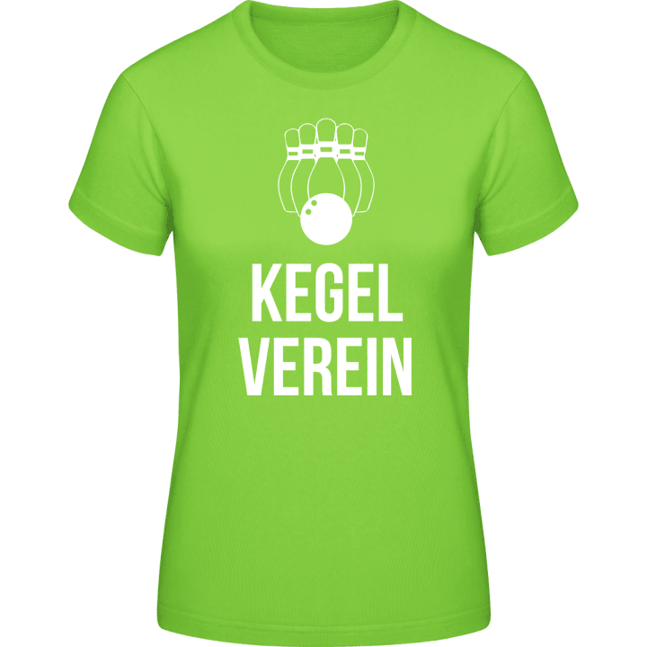 Kegel Verein T-shirt för kvinnor contain pic