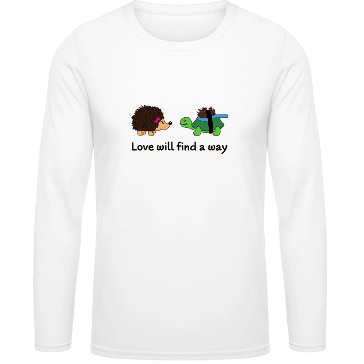 Love Will Find A Way T-shirt à manches longues contain pic