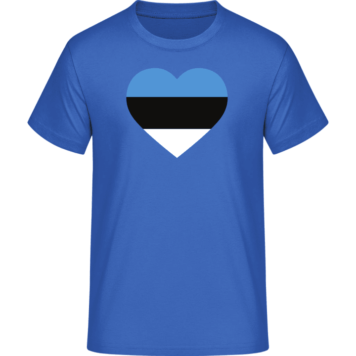 Estonia Heart T-skjorte contain pic
