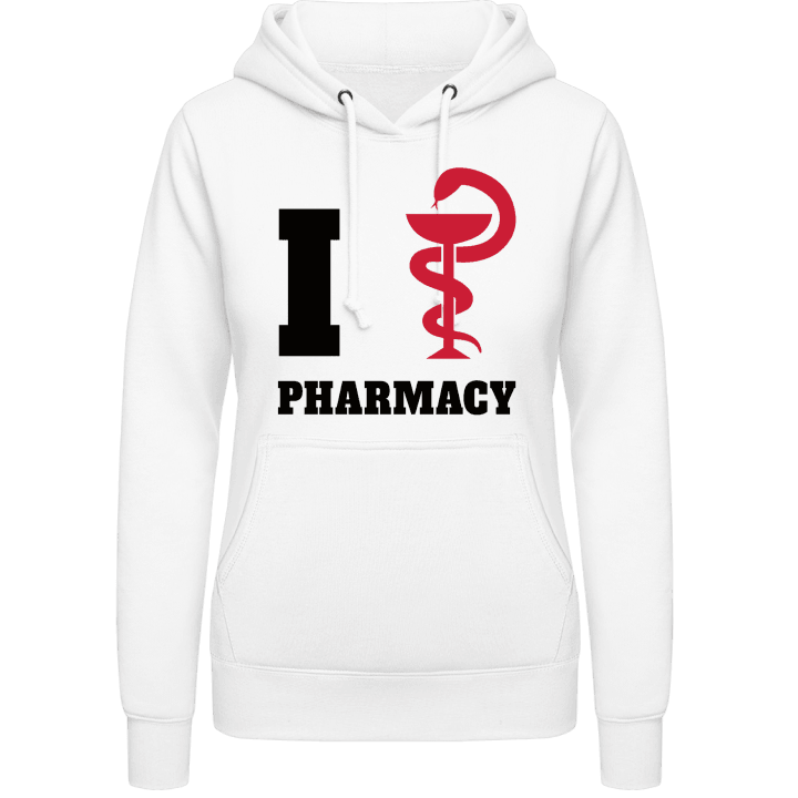 I Love Pharmacy Hoodie för kvinnor contain pic