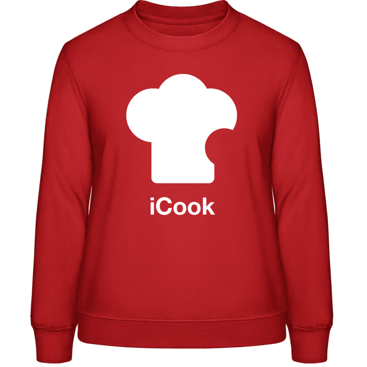 I Cook Frauen Sweatshirt contain pic