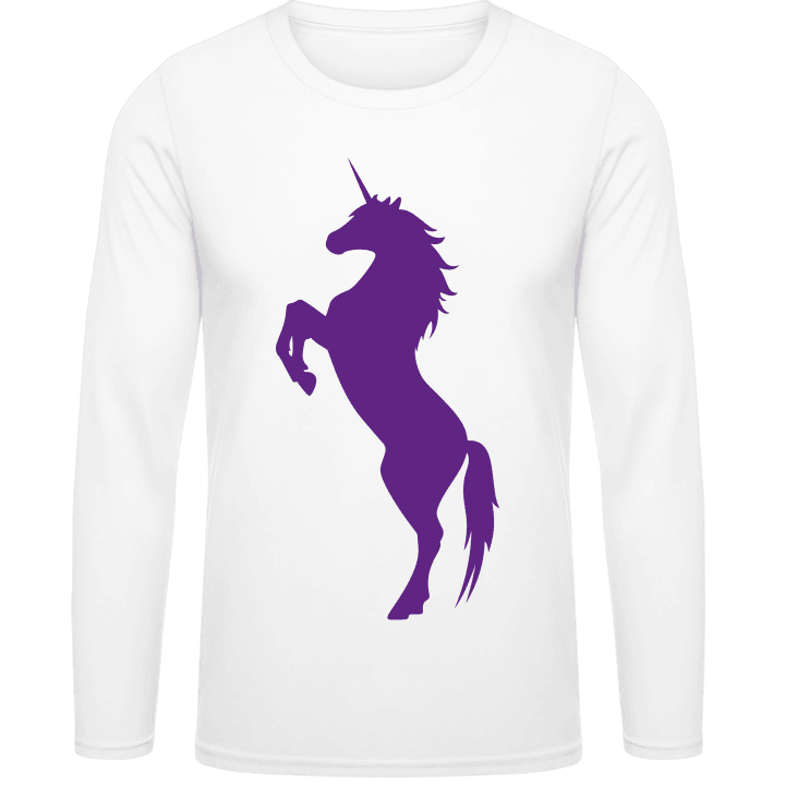 Wild Unicorn Silhouette Long Sleeve Shirt 0 image
